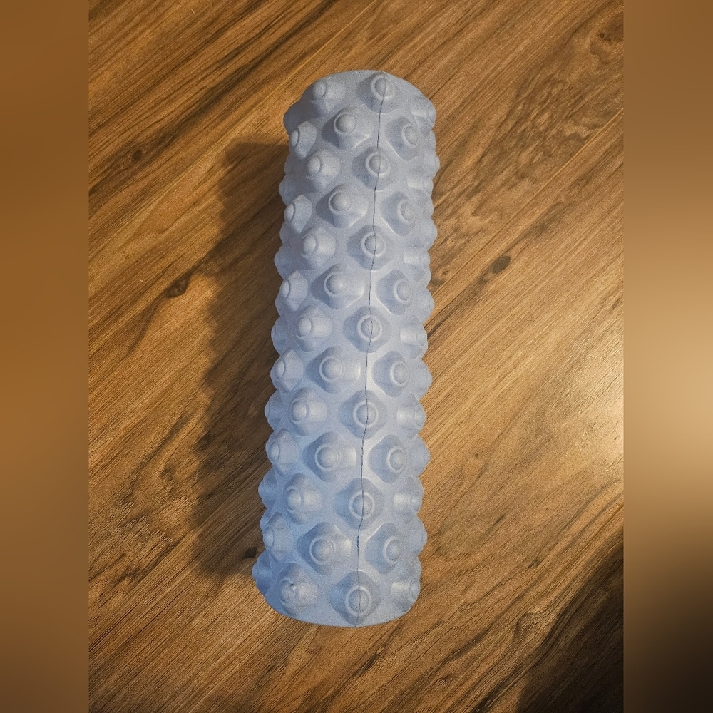 Textured Blue Foam Roller